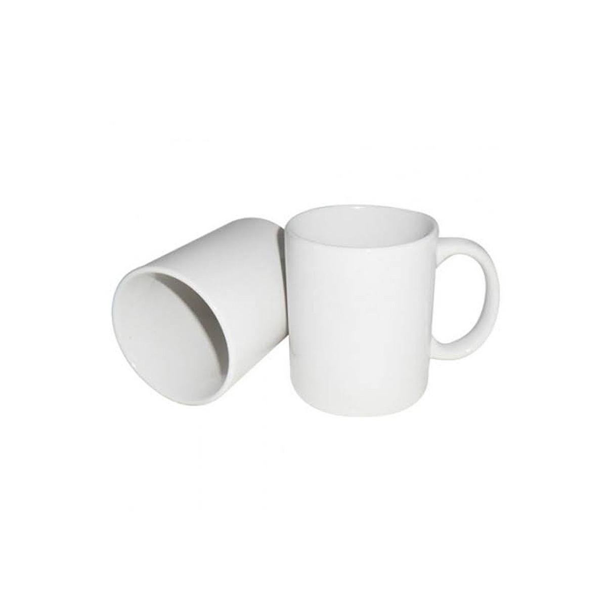 Caneca Porcelana Branca para Sublimação 325 Ml C/12