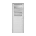 Ver imagem 1 de Porta de Giro Alumínio Branco Basculante Veneziana 04V Maxx - 210x60 - Esquerda