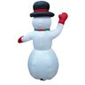 Boneco De Neve Natalino Inflavel Natal Enfeite Grande 1 Metro 20cm Decoraçao Enfeite Festas Eventos  - 6