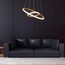 Ver imagem 2 de Lustre Pendente Taschibra Design Montreal 25w Led 40cm Luz Quente 3000k Bivolt Ouro