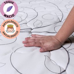 Colchão Casal Bf Colchoes Espuma D33 A Vácuo Ortopédica Certificada 138x188x17cm BF  - 6