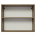 Ver imagem 4 de Armário Aéreo 80 Cm 2 Portas Rustic/branco Veludo