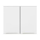 Ver imagem 6 de Armário Aéreo 80 Cm 2 Portas Rustic/branco Veludo