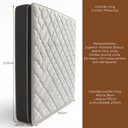 Ver imagem 2 de Colchão King 193x203x28 Confort Pillow Top D-28 com Molas Ensacadas - Sallar Home