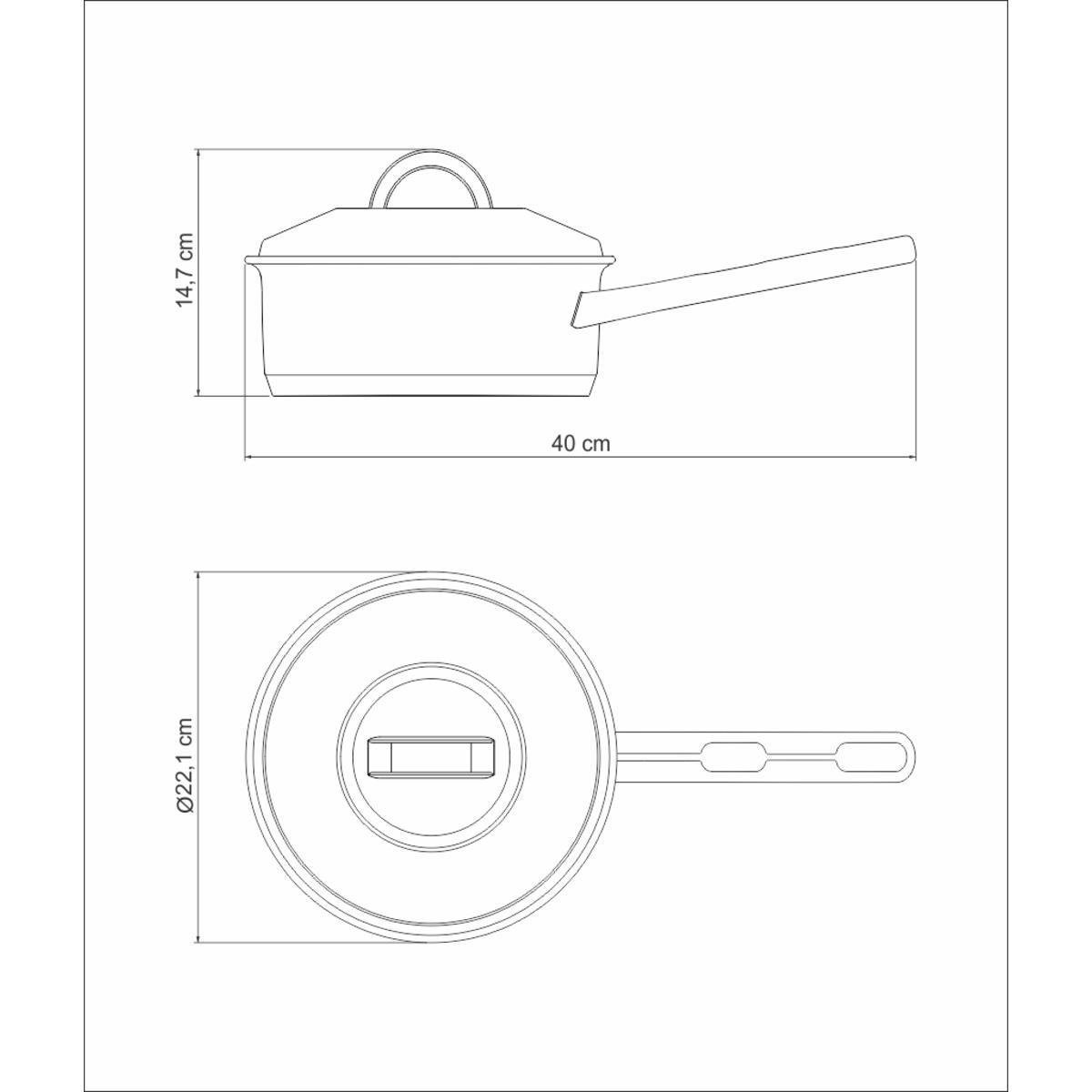 Panela Tramontina Indução 20Cm Solar Pronta Entrega + Nf-E - 4