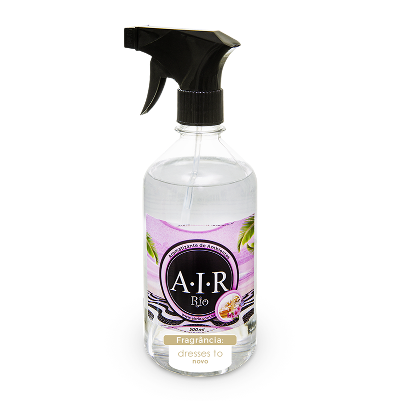 AROMATIZADOR DRESS T'O ATUAL P/ ROUPAS E AMBIENTE SPRAY AIR RIO - 500ML - 1