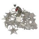 Ver imagem 1 de Cascata de Símbolos Natalinos com 8 Funções 120 Leds Branco Quente 220v 2,5 Metros