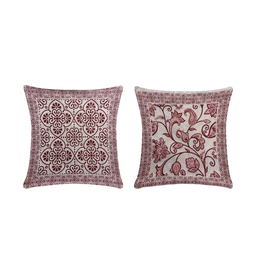Capa para Almofada Grécia 1 Peça 45cm X 45cm 60% Algodão / 40% Poliéster Tecido Jacquard com Zíper - - 1