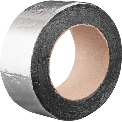 Fita Manta Asfaltica Impermeabilizante para Vazamento e Furo Telhado Laje Rufo 5cm X 5m Auto Adesiva