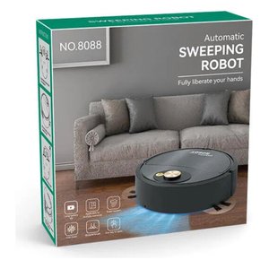 Robô Aspirador Elétrico Automático de Pó Limpa Casa