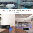 Ver imagem 6 de Robô Aspirador Elétrico Automático de Pó Limpa Casa