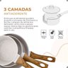 Panela Caçarola Indução Revestimento Cerâmica Style Cook Mármol 20cm - Mimo Style - 4