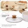 Panela Caçarola Indução Revestimento Cerâmica Style Cook Mármol 20cm - Mimo Style - 3