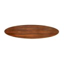 Ver imagem 2 de Mesa Saarinen Oval Centro Pau Ferro 120x80cm - Base Preta mgsaarinen