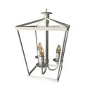 Ver imagem 3 de Luminaria De Ferro Estilo Lampião Decorativo para Área Gourmet Libertas Rosas Artesanato Branco