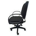 Ver imagem 2 de Cadeira Giga Obeso Giratória Tecido - até 160kg:vermelho