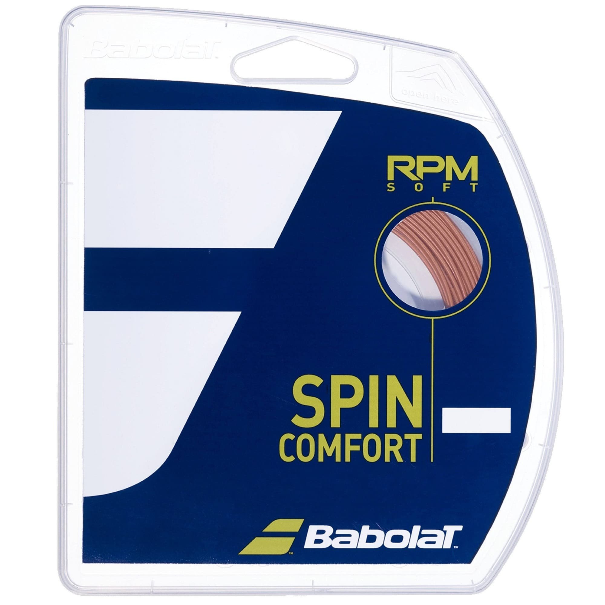 Corda Babolat Rpm Soft 16l 1.25mm Bege - Set Individual
