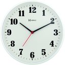 Ver imagem 1 de Relógio de Parede Preto 26cm com Tic-tac Herweg 6126 Branco
