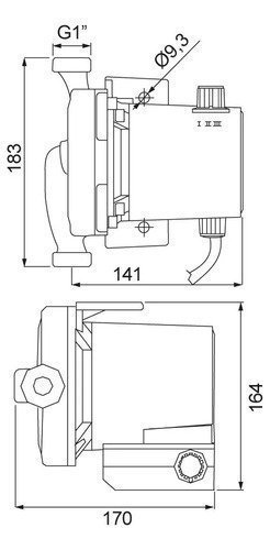 Pressurizador de Água Worker 370w com Pressostato - 127/220v:127v - 5