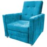 Poltrona do Papai & Mamae Roma Turquesa - 2