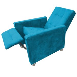 Poltrona do Papai & Mamae Roma Turquesa