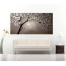 Quadro Pintura Tela Arvores e Flores Modernas Em Altos Relevos 2024: 60cm (A) x 110cm (L) - 3