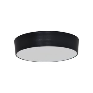 LUMINÁRIA PLAFON NEVADA MED 37CM 3 LAMP E27 PRETO - 1108 MED PT