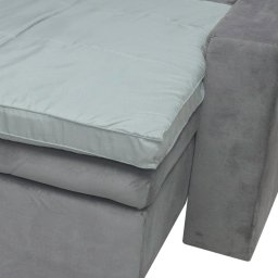 Pillow Top para Sofá Reclinável 10cm 1200g/m² 220x100cm Cinza - 6