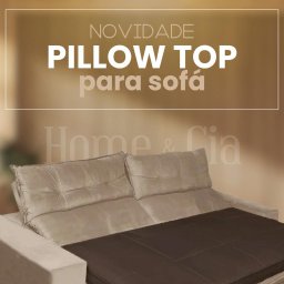Pillow Top para Sofá Reclinável 10cm 1200g/m² 220x100cm Cinza - 8