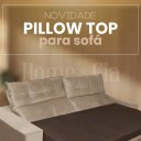 Ver mais imagens de Pillow Top para Sofá Reclinável 10cm 1200g/m² 220x100cm Cinza