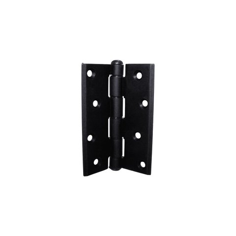 Dobradiça em Alumínio Preto 90 x 70 mm para Portas 6 Peças