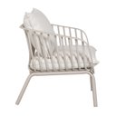 Ver imagem 3 de Sofá 1 Lugar em Polipropileno com Estofado Resistente À Água Base em Aço Pintado Noronha