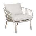 Ver imagem 1 de Sofá 1 Lugar em Polipropileno com Estofado Resistente À Água Base em Aço Pintado Noronha