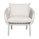 Ver imagem 5 de Sofá 1 Lugar em Polipropileno com Estofado Resistente À Água Base em Aço Pintado Noronha