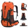 Mochila Trilha Camping Caminhada Viagem Confort 60L:Laranja - 5