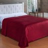 Cobertor Casal Microfibra Toque de Seda NC Liso - Niazitex Vinho - 1