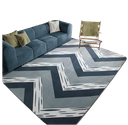 Ver imagem 1 de Tapete Flannel Sala Quarto Luxo Macio 2,00x1,40 chumbo