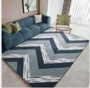 Ver imagem 2 de Tapete Flannel Sala Quarto Luxo Macio 2,00x1,40 chumbo
