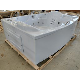 Banheira Dupla Lyon com abas COMPLETA com hidro em acrílico  220V - 2
