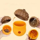 Ver imagem 5 de Comedouro Pet Cao Gato Cachorro Brinqueto Interativo Raçao Petisco Guloseima Comida Animal de Estima