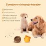 Comedouro Pet Cao Gato Cachorro Brinqueto Interativo Raçao Petisco Guloseima Comida Animal de Estima - 9