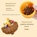 Ver imagem 7 de Comedouro Pet Cao Gato Cachorro Brinqueto Interativo Raçao Petisco Guloseima Comida Animal de Estima