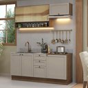 Ver imagem 1 de Armário de Cozinha Compacta 180 Cm Rustic/crema Vik Madesa 05