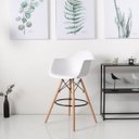 Ver imagem 1 de Banqueta Eames Arm PP Dsw-m