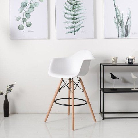 Banqueta Eames Arm PP Dsw-m