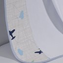 Ver imagem 1 de Cueiro Simples Tecebem Baby Frederico Malha Estampado kinder Azul