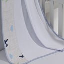 Ver imagem 2 de Cueiro Simples Tecebem Baby Frederico Malha Estampado kinder Azul