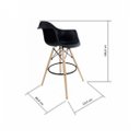 Ver imagem 3 de Banqueta Eames Arm PP Dsw-m 