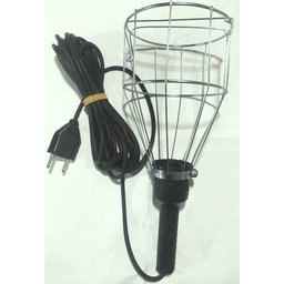 Pendente Luz Gaiola Arame 17x12 P/ Lâmp. Diversas Fio 10mts - 4