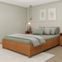 Ver imagem 2 de Cama de Casal para Colchão 138x188cm Multimóveis CR35458 Cinamomo